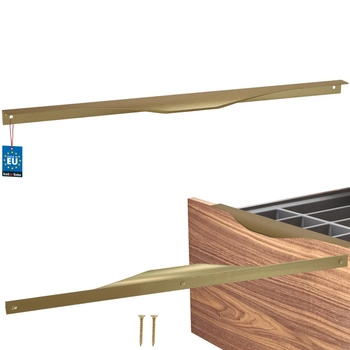 Mâner mobilier aluminiu auriu mat 416/436 mm