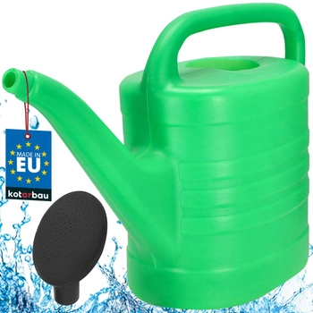 Rezervor de apă de grădină cu filtru plastic mare verde 10 l