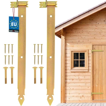 Curea de aur balama aur decorativ 600 mm set de 2 buc.