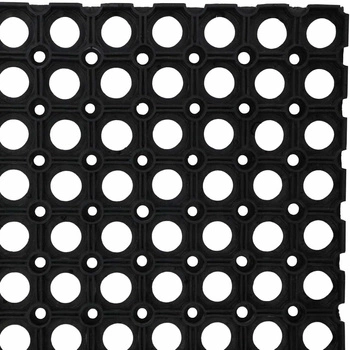 Mat de intrare pentru pantofi din cauciuc 120 cm - Culoare negru