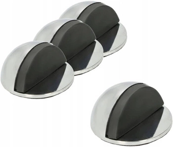 Odor autoadeziv pentru uși 45 mm 4 buc - Culoare crom