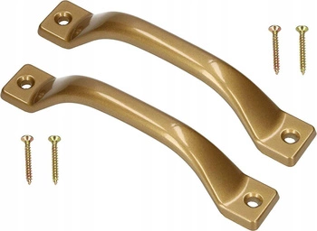 Mâner mobilier antaba 140 pentru dulapuri sertare 2 buc. - Culoare aurie
