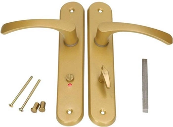 Mâner de ușă biscuit 90 aur wc