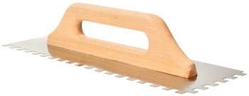 Spatula de lipit din oțel inoxidabil 380mm pieptene 10x10