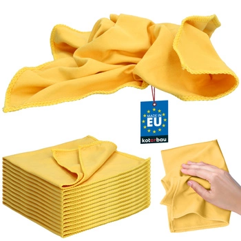 Cârpă de curățare a geamurilor auto din microfibră set de 12 buc.