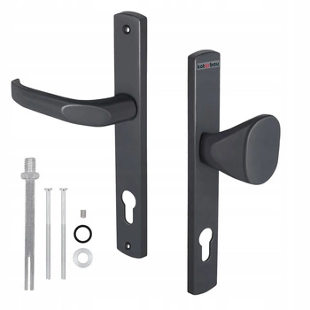 Mâner de ușă pentru inserție 92 ax lung