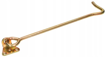 Închidere cu cârlig de ușă cu șurub 250 mm