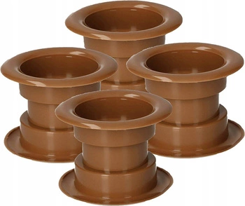 Manșon de ventilație pentru ușă - 4 buc.