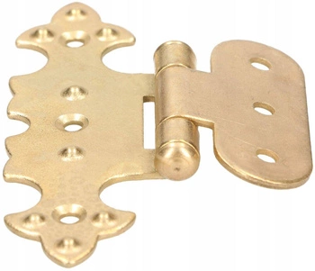 Mobilă decorativă balama asimetrică pentru mobilier retro alamă aurie