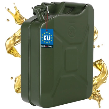 Canistră metalică de combustibil benzină apă 20 l