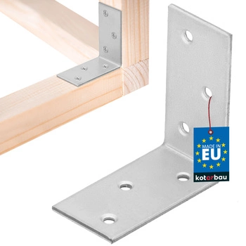 Colțar dulgheresc inoxidabil galvanizat 50x50x25 mm