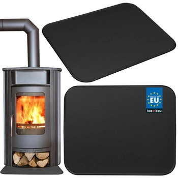 Foaie de metal pentru șemineu aragaz oțel 485x595