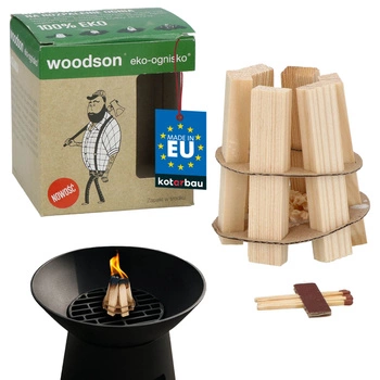 Foc de tabără ecologic pentru grătare