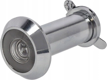 Vizor ușă judas fi14 kuklok pentru uși 35-60 - Culoare crom