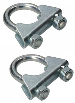 Clemă pentru țevi cibant fi 26 mm oțel - 2 buc.