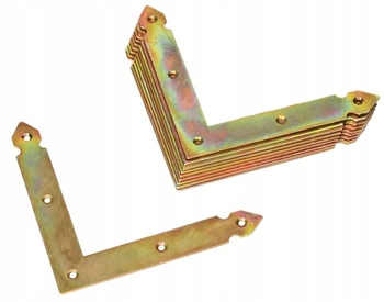 Conector de colț de fereastră 15x15 - 10 buc.