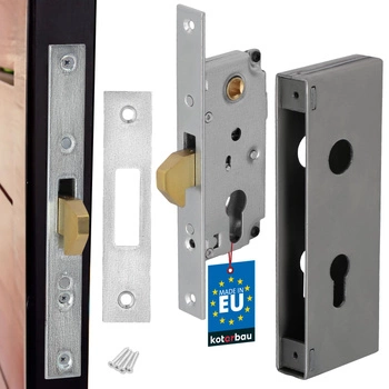 Încuietoare cu cârlig pentru ușa de garaj f-30 + cutie