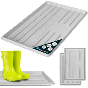 Suport pentru pantofi 60x40 cm set 2 buc - Culoare gri