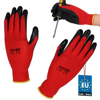 Mănuși de lucru dragon anti-alunecare acoperite cu latex mărimea 8