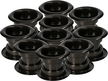 Manșon pentru uși tub ventilat - 10 buc. - Culoare negru