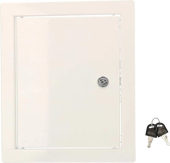 Ușă de inspecție din oțel chei albe 25x20 cm