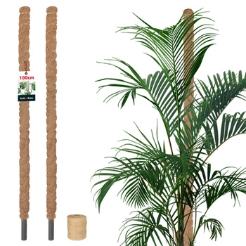 Țăruș pentru plante de nucă de cocos 100 cm x 25 mm set de 2 buc.
