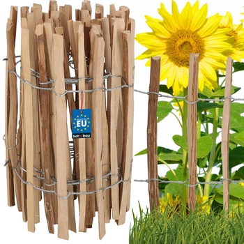 Hazel gard împrejmuire borduri palisadă ardezie 50 cm