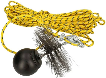 Kit de curățare a coșului de fum 150 mm 3 m