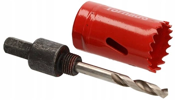 Ferăstrău de găurit bi-metal 40mm adaptor de frezare a coroanei