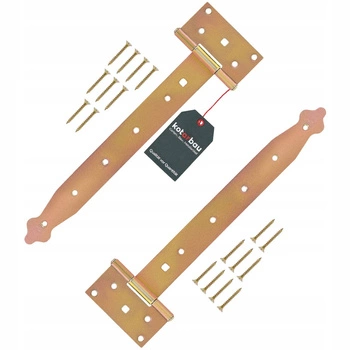 Balama arbour gazebo galbenă 300 mm set de 2 buc.