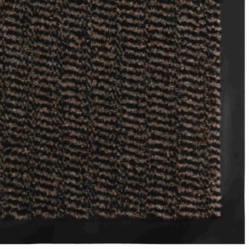 Mat de intrare pentru pantofi 60 cm maro - Culoare maro