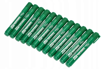 Marker permanent verde rezistent la apă - 12 buc.