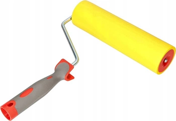 Rola de presă pentru tapet 150mm cu mâner de cauciuc