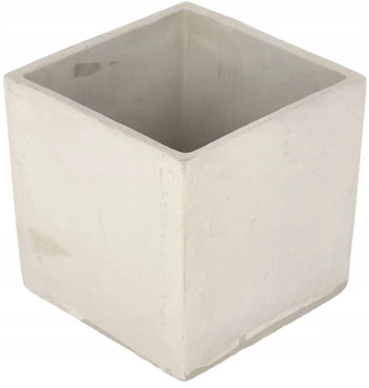 Ghiveci de flori din beton pătrat 17 cm