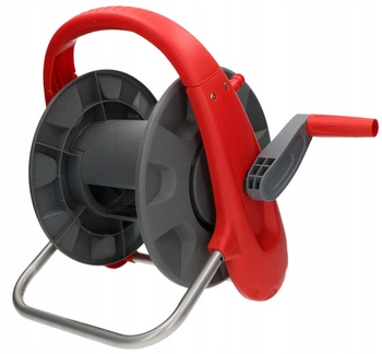 Rolă de furtun de grădină 1/2" 50 m portabil