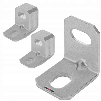 Suport unghiular mobilier 25x25x18 mm set de 25 buc.