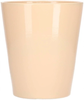 Ghiveci de flori din ceramică 12 cm roz pudră