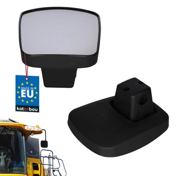 Oglindă universală panoramică john deere pentru tractor 215x160 mm