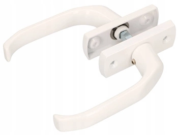 Mânere ușă 125, uși, porți, 2 bucăți - Culoare albă