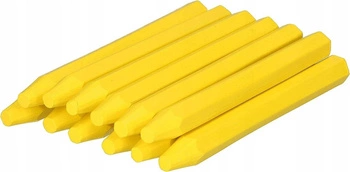 Cretă galbenă tehnică pentru marcarea lemnului - 12 buc