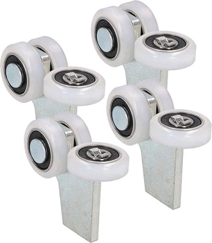 3 cărucior pentru uși glisante cu role fi 25 - 4 buc.