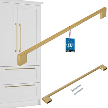 Bucătărie mobilier mâner clasic modern lung aur mat 320 mm