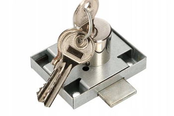 Încuietoare de mobilă pentru dulap de bar cheie argint 45x56