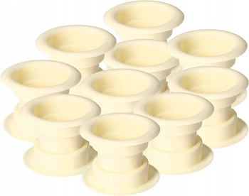 Manșon pentru uși tub ventilat - 10 buc. - Culoare vanilie