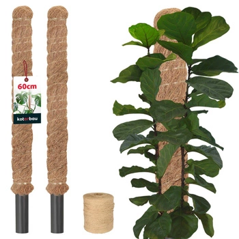 Țăruș pentru plante de nucă de cocos 60 cm x 32 mm set de 2 buc.