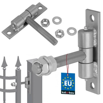 Balamale cu unsoare cu șurub argintii fi 20 mm