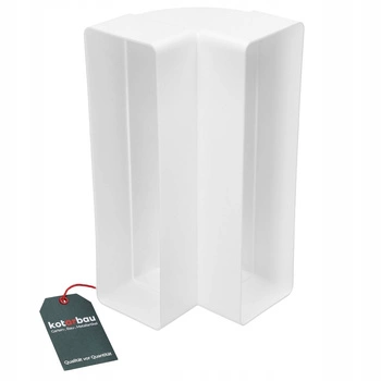 Conductă verticală de ventilație cot plat 204x60