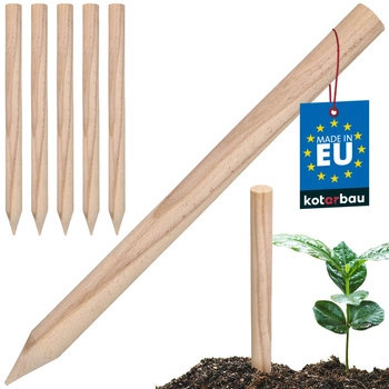 Tăruși din lemn fag geodezici pentru legume copaci 40 cm set de 5 buc.