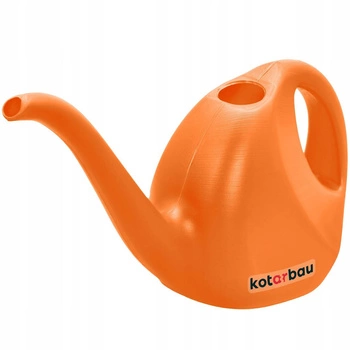 Rezervor de apă mic domestic plastic pentru plante flori portocaliu 2 l