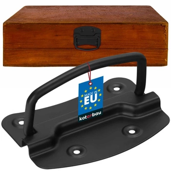 Suport de cutie negru 110x80 mm